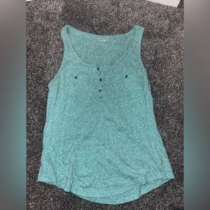 Baby blue tank from express size small